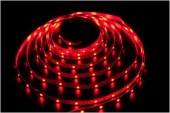 Светодиодная лента LEDcraft SMD 5050 7.2 Ватт на метр 30 диодов на метр IP 33 Красный