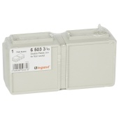 Legrand Монтажная коробка для выдвижного розеточного блока 6 модулей пластик