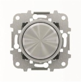 ABB SKY Moon Механизм Светорегулятор поворотно-нажимной для LED (светодиодный) 4-100 Вт кольцо Хром